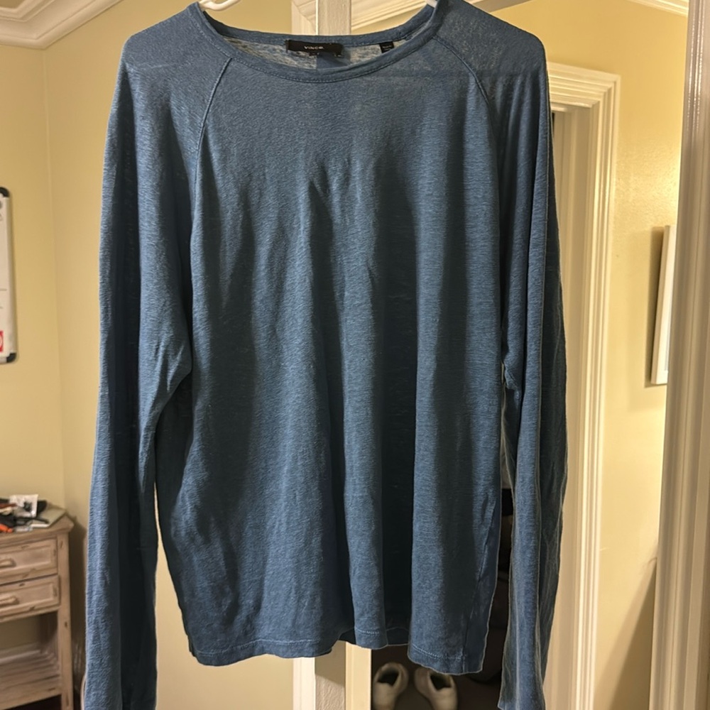 Vince Linen Long Sleeve